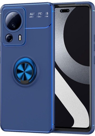 Xiaomi Mi 13 Lite Kılıf Zore Ravel Silikon Kapak Mavi
