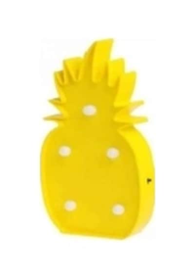 Led Işıklı Ananas Gece Lambası Çok Renkli