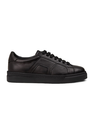 Deery Erkek Hakiki Deri Siyah Sneaker Ayakkabı - 02002msyhc02 Siyah