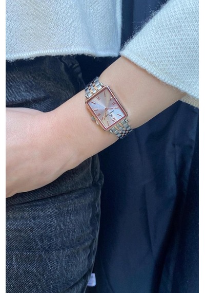 Daniel Klein Dke.1.10750-10 Dikdörtgen Kasa Romen Rakamlı Minimal Tasarım Kadın Kol Saati Rose Gold - Gümüş Daniel Klein Dke.1.10750-10 Dikdörtgen Kasa Romen Rakamlı Minimal Tasarım Kadın Kol Saati Rose Gold - Gümüş