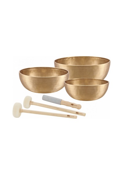 Meinl Sonic Energy 3-parça Energy Therapy Series Singing Bowl Set 1400/1800/2200 G
