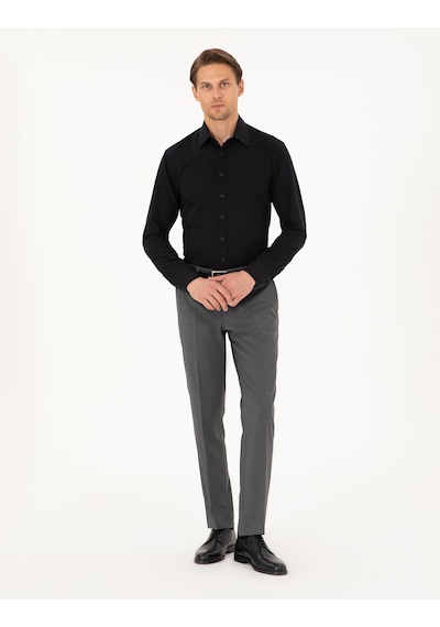 Pierre Cardin Erkek Siyah Gömlek Desenli 50292309-vr046 Siyah