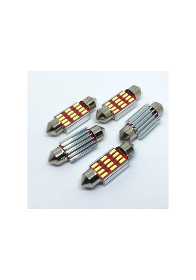 2 Adet 39mm Sofit Led Ampul 12 Ledli Plaka,iç Aydınlatma Diğer