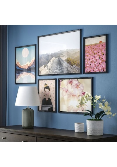 Ikea Knoppang Fotoğraf Çerçevesi 30 X 40 Cm Siyah