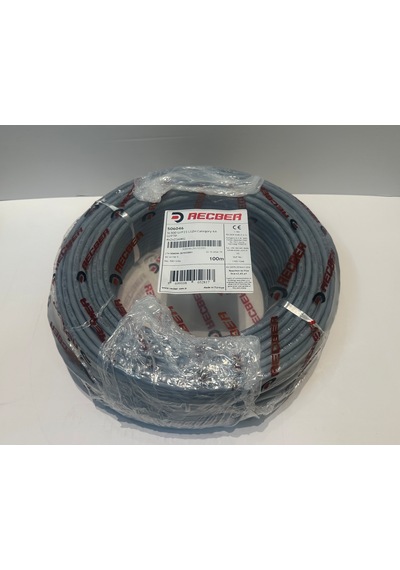 Reçber Sl500 U/f23 Lszh Cat 6a U/ftp 100 Metre Gri