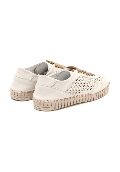 Sneaker Günlük Kadın 52p1 Frau Soft Panna Off White Panna Çok Renkli