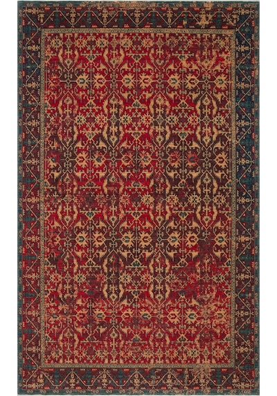 Hoom Rugs Cadis Kdm 09 Red Yeni Zelanda Yünü El Emeği Kara Tezgah Halısı Kırmızı