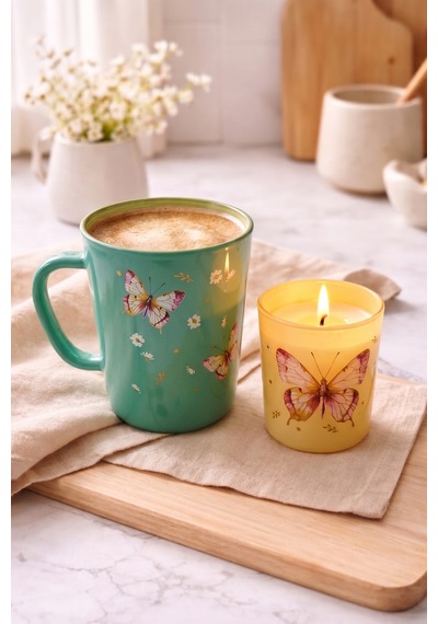 Butterfly Bloom 2'li Hediye Seti 360 Cc / 110 Gr Renkli