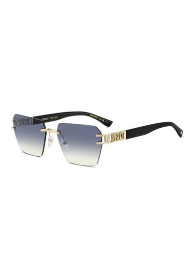 Dsquared2 D2 0173/s - J5g58st - 58 Blue Erkek Güneş Gözlüğü 197737210700 Siyah