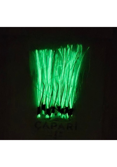 Çapari Alemi Palamut Çaparisi 8 İğneli Full Glow Beyaz Palamut-yazılı-kuzu