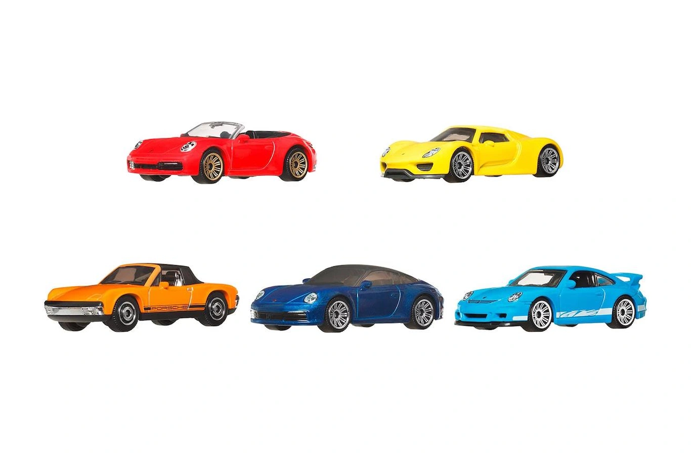 Matchbox 5'li Araba Porsche Heroes С1817 Jbx28 Çok Renkli