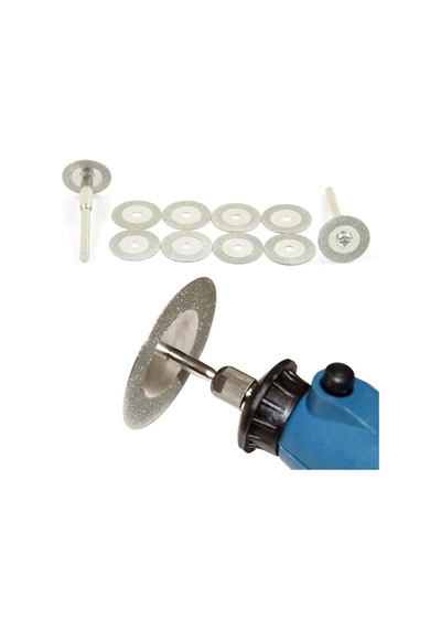 Dremel ve Döner Cihazlar Için 30Mm Dairesel Kesme Elmas Disk