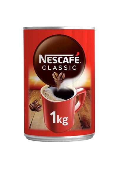 Nescafe Classic Çözülebilir Kahve 1 Kg - Yoğun Aromalı Robusta&arabica Harmanı Tarı Çözünebilir