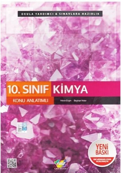 Fdd Yayınları 10 Sınıf Kimya Konu  Anlatımlı