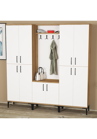 Kalenderdekor1 Kalender Dekor Rose-1-4-4 Rs02 Portmanto Vestiyer Ayakkabılık