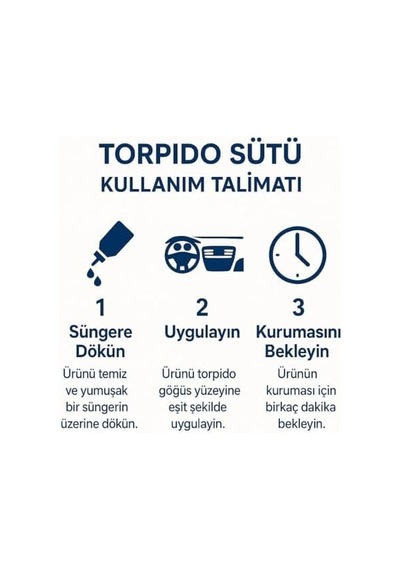 444 Torpido Sütü Silikonlu 600 Ml