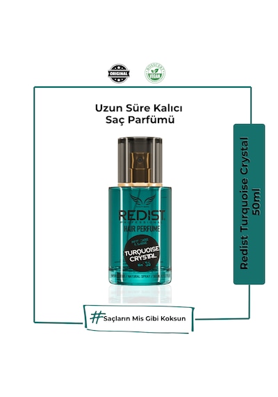 Redist Saç Parfümü - Turkuaz Kristal 50 Ml