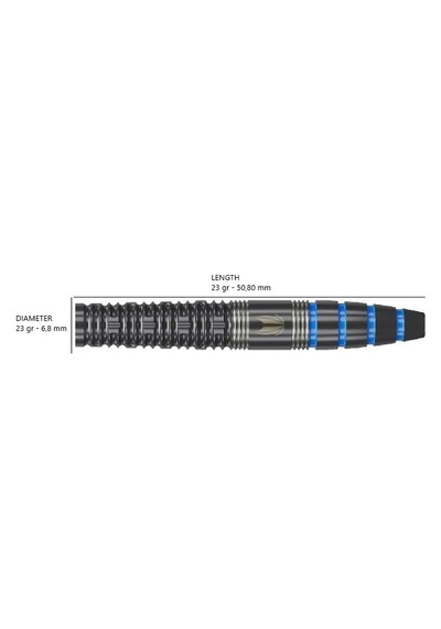 Target Jeffrey De Graaf G1 % 90 Tungsten Sp Çelik Uçlu Dart Oku