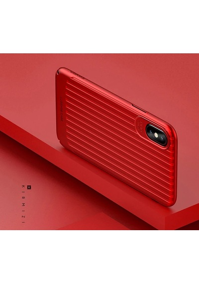 Usams iPhone Uyumlu X Xs Ultra Slim Fit Premium Koruma Pc Kılıf- 5775 Altın