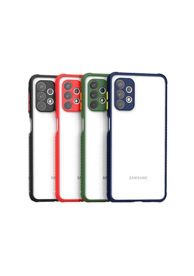 Zore Samsung Galaxy Uyumlu A32 4g Kılıf Omsy Kaff Kapak - Mor