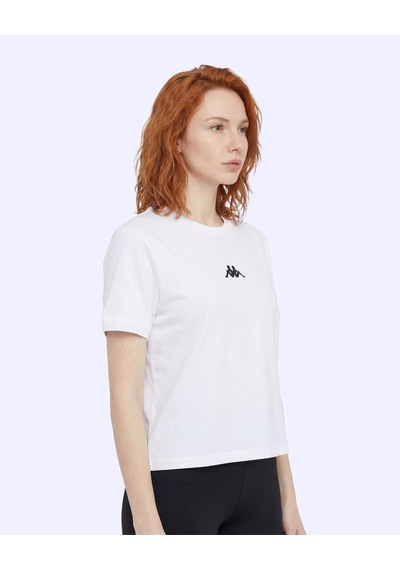 Kappa Khloe Tshirt Kadın Beyaz Regular Tişört