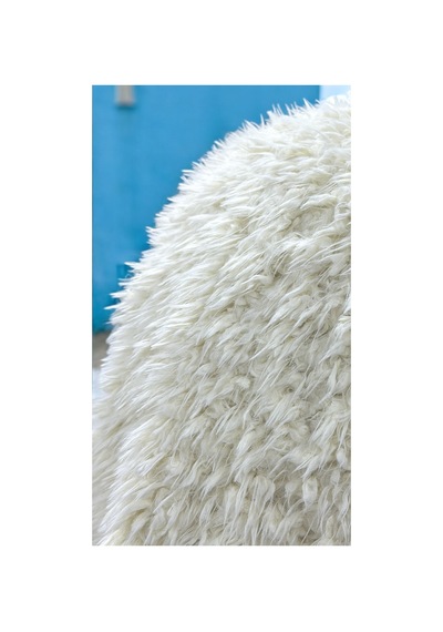 İthal Krema Soft, Kuzu Peluş Kumaş 100x150 Cm Soft, Hafif Bej Bej