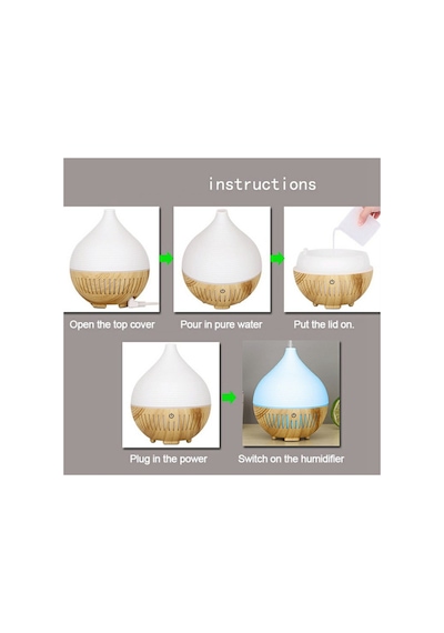 160ml Mini Oda Hava Nemlendirici Ultrasonic Aroma Humudifier Rgb Led Işıklı Buhar Makinesi