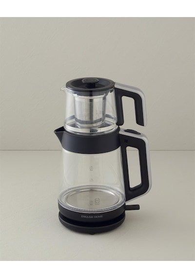 English Home CMK 6001 Cam Çay Makinesi ve Kettle