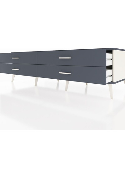 Kronos Tv Ünitesi 4 Çekmeceli 176x59x51 Aytaşı-antrasit/antrasit Antrasıt/antrasıt Kronos Tv Ünitesi 4 Çekmeceli 176x59x51 Aytaşı-antrasit/antrasit Antrasıt/antrasıt