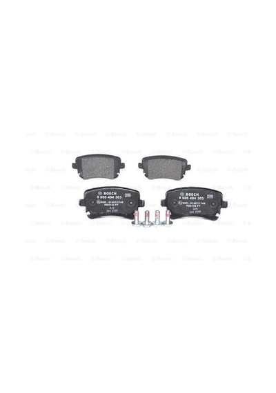 BOSCH 986494303 Fren Balatası Arka Wva 23326 A4 8E2 B68E5 B68H7 A6 4B C5 A8 4E_10 02- Phaeton 3D204 02-