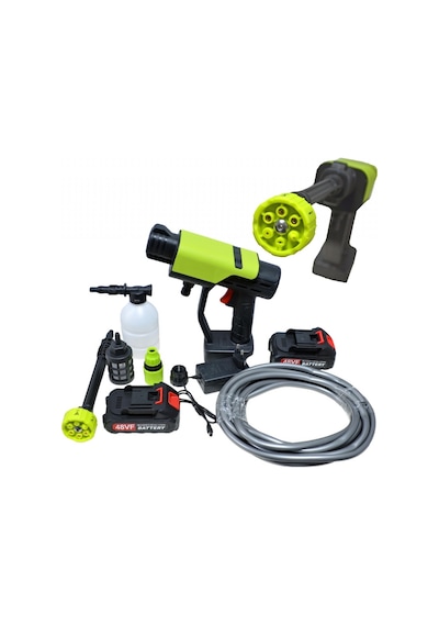Carub Oto Yıkama Tabancası Şarjlı 300w Yedek Bataryalı Br0922545
