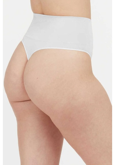 Mistirik Montela Model Bel Şekillendirici Seamless String Slip Korse Beyaz Renk Beyaz