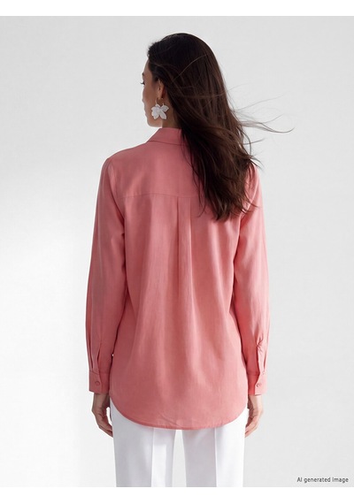 Lcw Everyday Pembe Kadın Gömlek Tunik