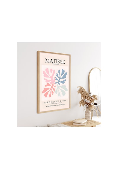 Ahşap Çerçeveli Henri Matisse Tablosu Huhu290
