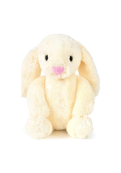 Peluş Tavşan Uyku Arkadaşı 45 Cm, Uzun Kulaklı Yumuşak Bunny Plush, Çocuk Ve Bebekler İçin Sarı
