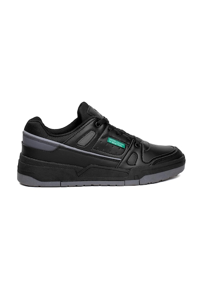 United Colors Of Benetton Benetton Bnı-11135 Erkek Klasik Sneaker Siyah-siyah Siyah