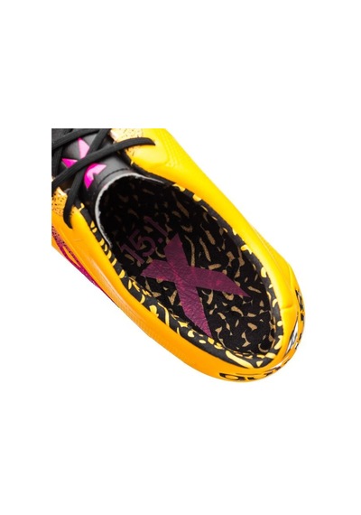 Adidas X 15.1 Leather Fg/ag Erkek Krampon S74616 Sarı