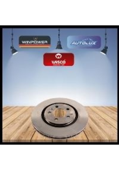 WISCO 1H0615301A Fren Diski Ön Tek VW Golf3 Passat