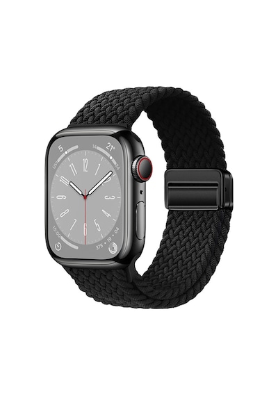 Watch 7 45mm Mkst Krd-134 Örgü Tasarımlı Hasır Kordon Strap Kayış - Starlight