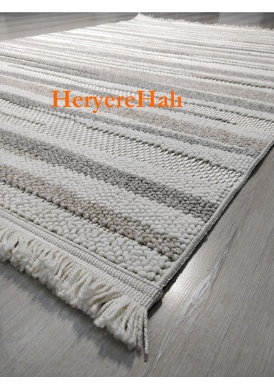 Eko Halı Motto MOT 02 WHITE BEIGE-130X190