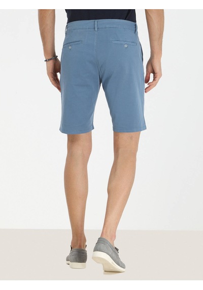 Kip Slim Fit Mavi Erkek Şort Brmd 118 001