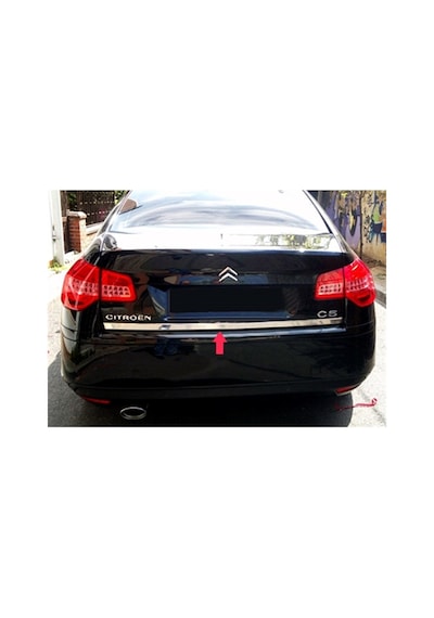 Markadan Citroen C5 Krom Bagaj Alt Çıta 2008 Sonrası Paslanmaz  Çe