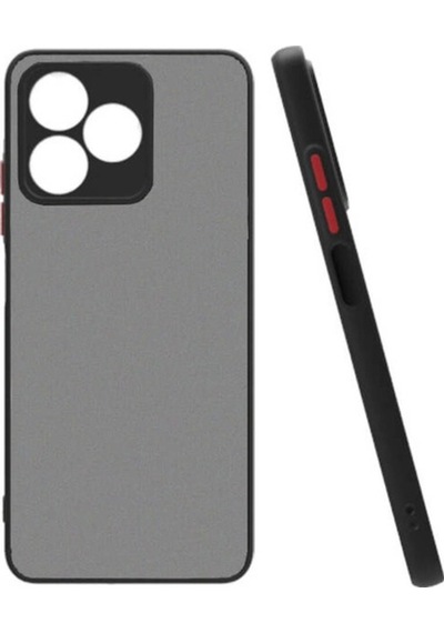 Realme C53 Kılıf Zore Hux Kapak Siyah