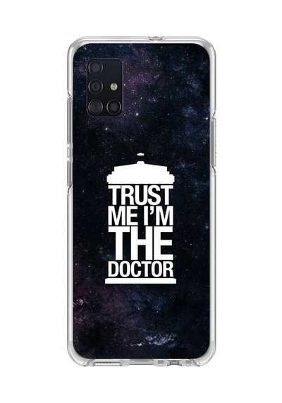 Samsung Galaxy A51 Uyumlu Şeffaf Kılıf Doctor Who Tasarımlı