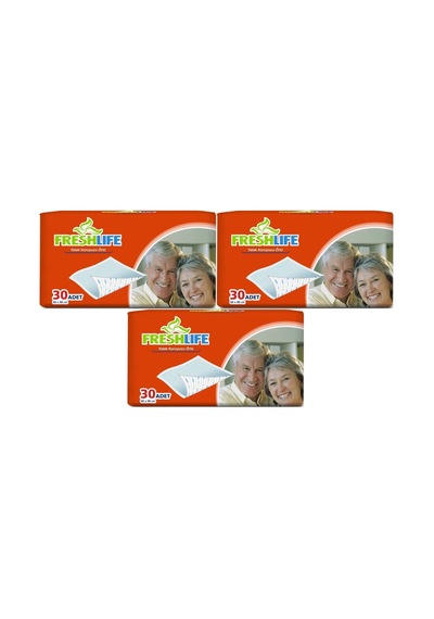 Freshlife Hasta Yatak Koruyucu 60 90cm 90 Adet 3pk 30