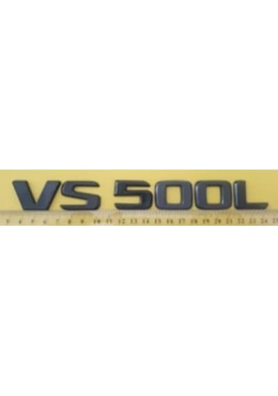 Mercedes Uyumlu Yazı Vs 500l Siyah