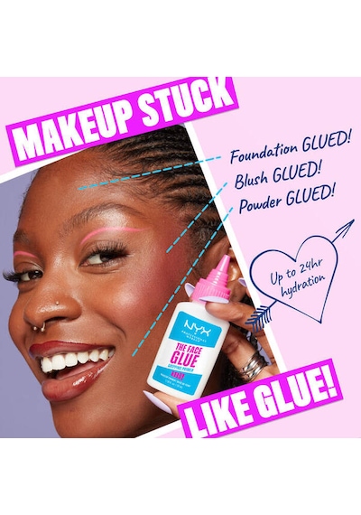 Nyx Professional Makeup Face Glue Primer 12 Saate Kadar Kalıcı Nemlendirici Makyaj Bazı