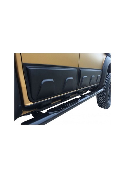 2012-2019 Isuzu D-max Kapı Gövde Kaplama Kabartmalı Dodik Seti 4 Parça İthal Premium Koruma