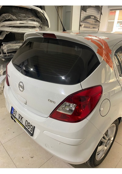 Corsa D Fiber Spoiler Parlak Siyah