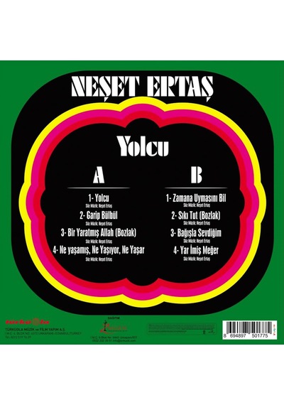 Neşet Ertaş - Yolcu Renkli Plak